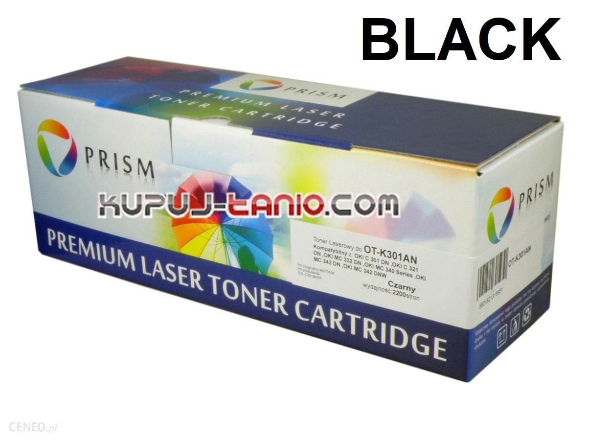 Prism OKI C301/321 Black toner do OKI (Prism) do OKI C 301DN, C 321DN, MC 332DN, MC 340 Series, MC 342DN
