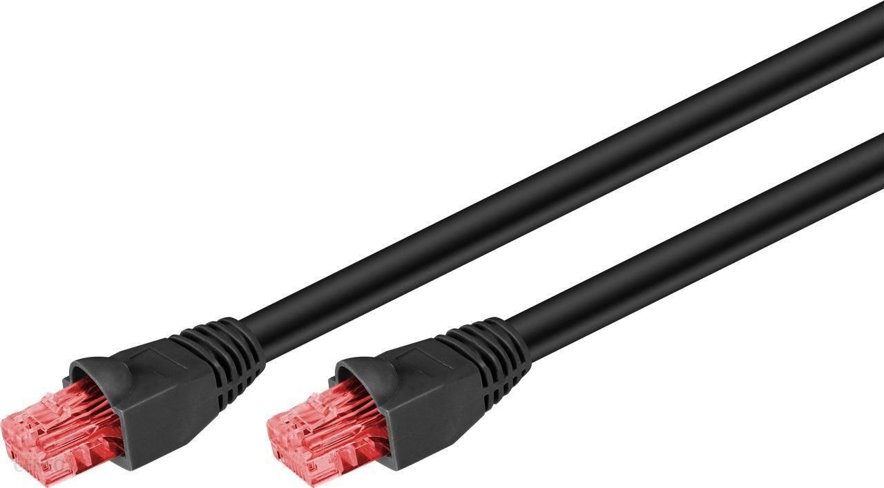 Warsztatowski Kabel LAN Patch Cord CAT 6 U/UTP CU PE żelowany 15m